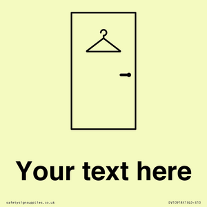 Custom information: Changing room